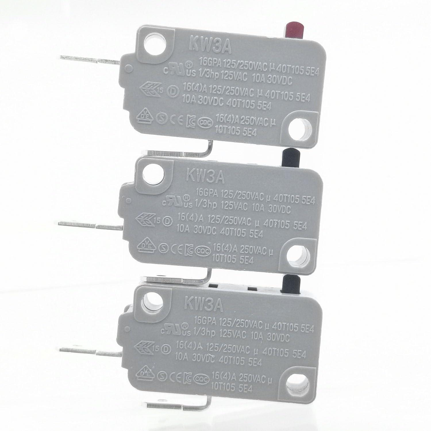 Amazon.com: Yoiilnz KW3A Microwave Oven Door Switch 16A 125/250V